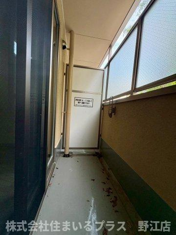 みおつくし城北のバルコニー