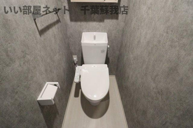 D-ROOM君塚ⅠBのトイレ|コンパクトで使いやすいトイレです
