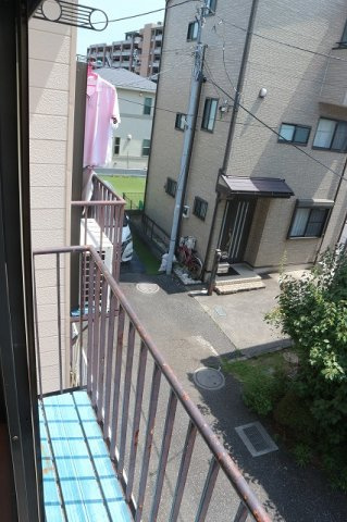 【バルコニー】 | ポニー海神 | お洋服もしっかりかわきます