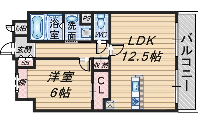 エレメンタリープレイスの間取り