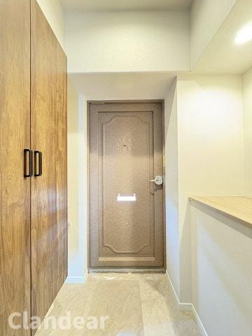 マンハイム竹の塚の玄関