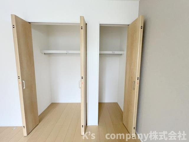 藤沢市辻堂太平台2丁目　新築戸建　3号棟の収納|洋室7帖の収納スペース◇