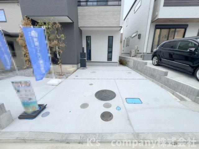 藤沢市辻堂太平台2丁目　新築戸建　3号棟の駐車場|駐車スペース◇