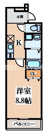 【間取り】 | フジパレス忍ケ丘Ⅰ番館