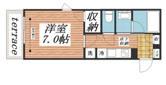 【間取り】 | フォルス１９ | 間取りです。