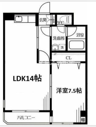 メゾンドＡ２の間取り