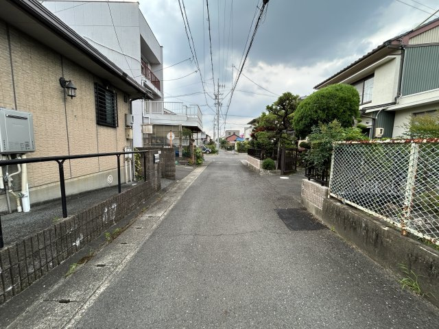 土地　則武東4丁目の前面道路含む現地写真