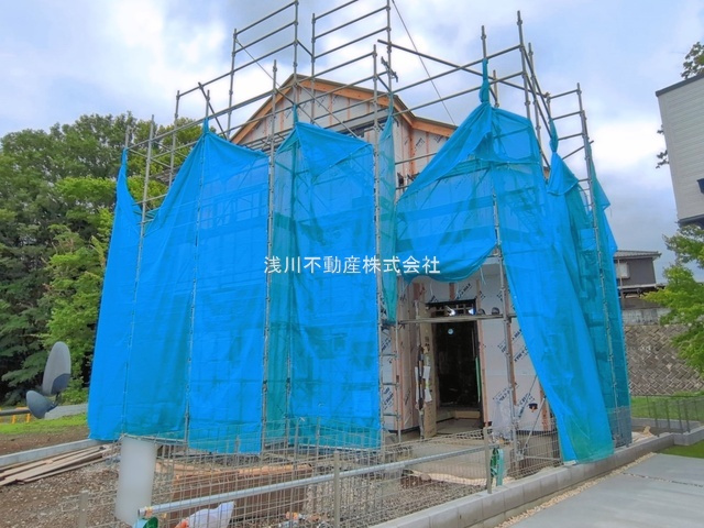 八王子市　石川町　新築一戸建て　７期の外観|～安心のオール電化住宅　大型開発分譲地につき美しい街並み　緑豊かで落ち着きのある住環境～
