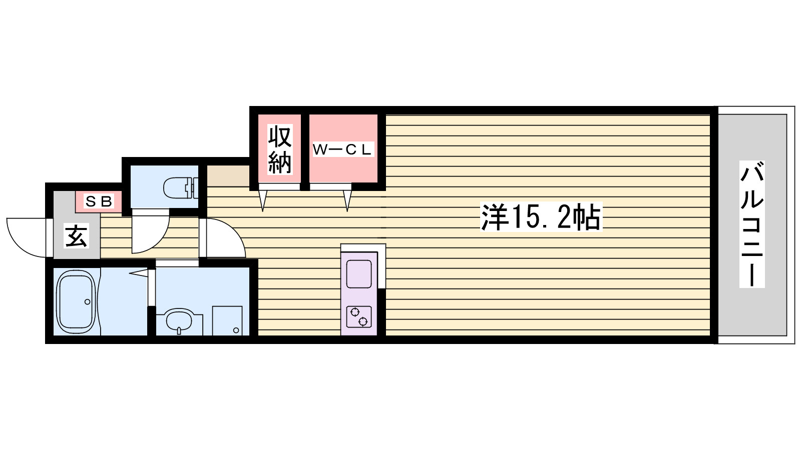 アグレアーブルの間取り