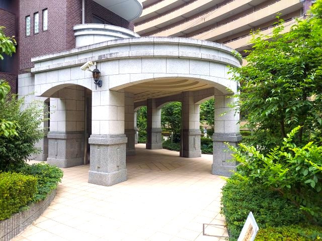 グラン・ブルー宝塚のエントランス