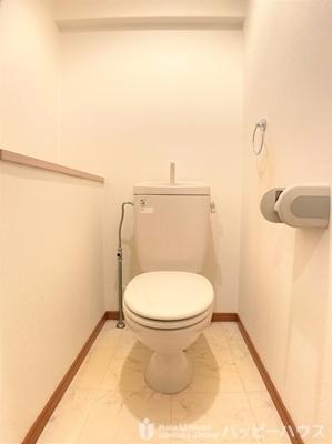 福岡市南区平和１丁目の賃貸マンションのトイレ
