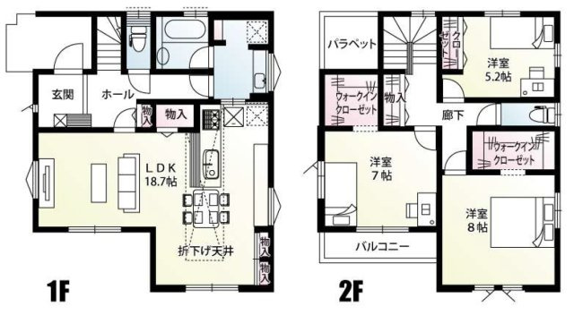 飯能市川寺・全12棟　新築一戸建　6号棟
