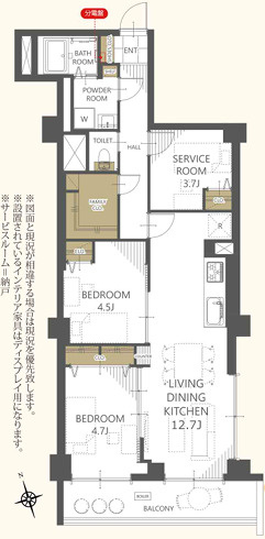 パシフィック豊玉マンションの間取り