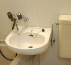 マルシンハイツの洗面所