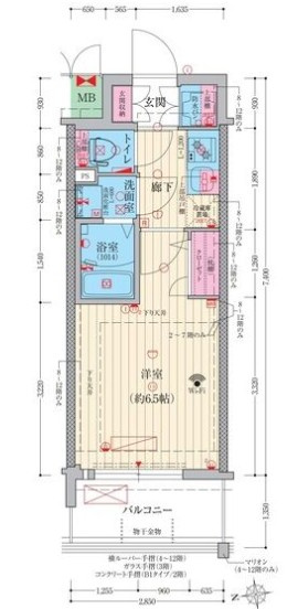 ファーストフィオーレ十三エリオの間取り