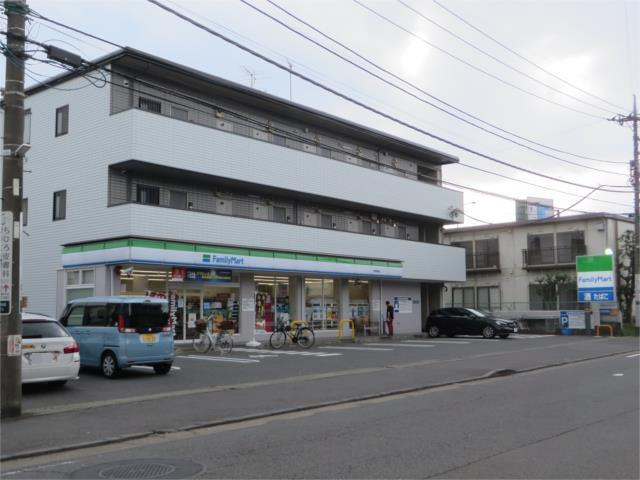 川崎市多摩区登戸新町の賃貸マンションの周辺|ファミリーマート　登…まで454m
