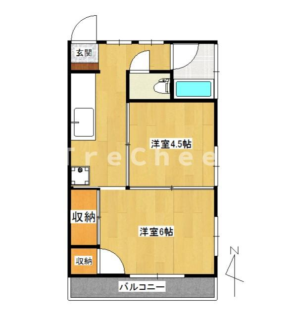 橋本ハウスの間取り