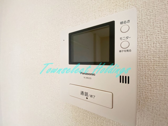フレイム　テラスのセキュリティ|防犯面も考慮したモニター付きインターフォン