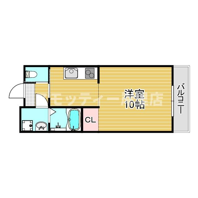 ルナコート南港中の間取り