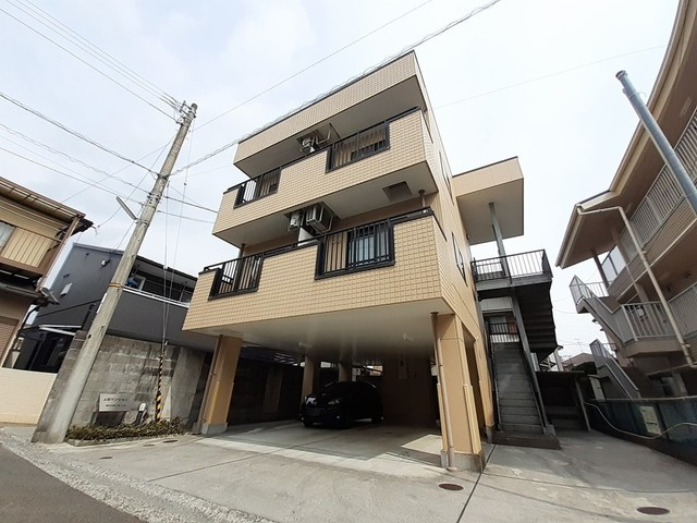 上田マンションの外観|間取図