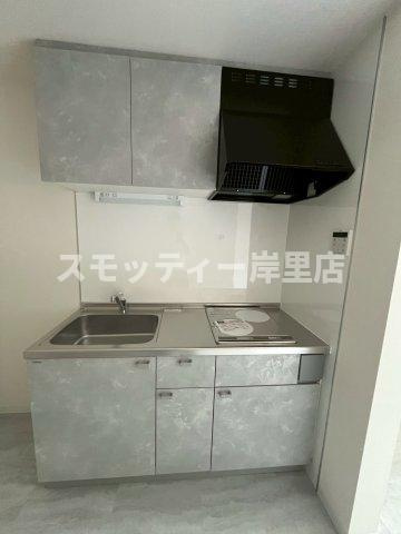ルナコート南港中のキッチン