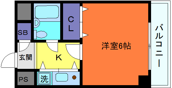 ロマネスク甲南の間取り