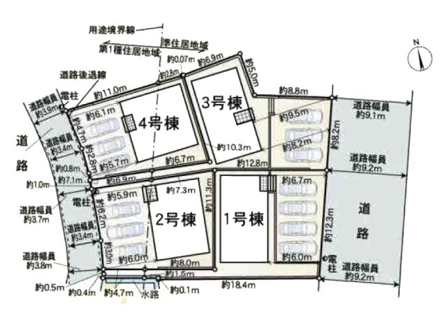 【区画図】 | 知多郡東浦町大字生路字門田31-8『仲介料無料』新築戸建て | 3号棟