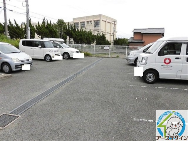 グリーンコーポの駐車場|※パース写真