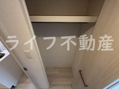 エスリード ザ・カレント大阪の収納|専用の収納スペースです