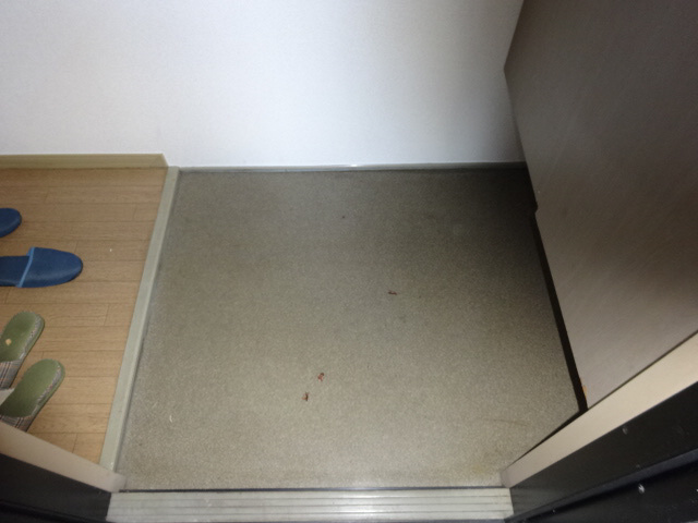 第３山下ハイツの玄関