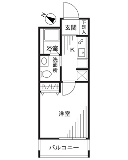 【間取り】 | リリーフ小杉