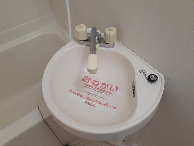 サニ－ヒルの洗面所