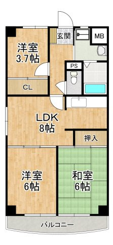 【間取り】 | ジョイフル花水木