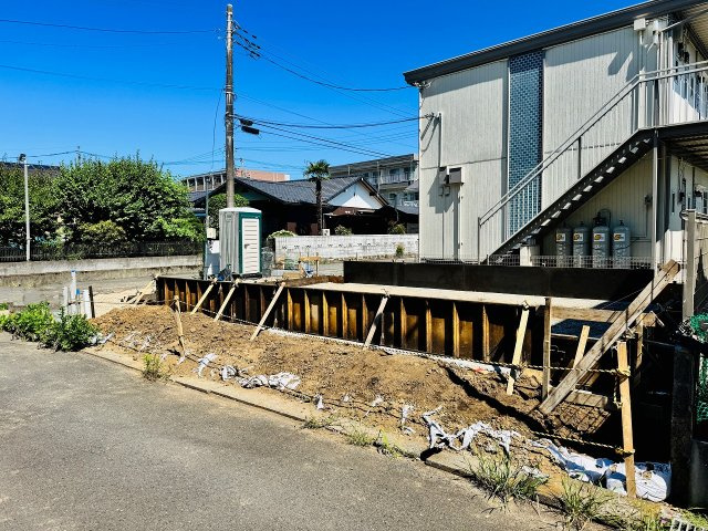 八王子市　長沼町　新築一戸建て　３期の外観|～長沼駅徒歩6分　省エネ性能認定　南西角地で陽当たりの良い新築一戸建て～