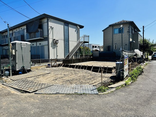 八王子市　長沼町　新築一戸建て　３期の外観|～長沼駅徒歩6分　省エネ性能認定　南西角地で陽当たりの良い新築一戸建て～