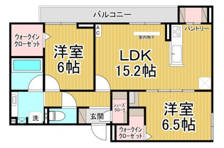 D-ROOM甲子園口の間取り