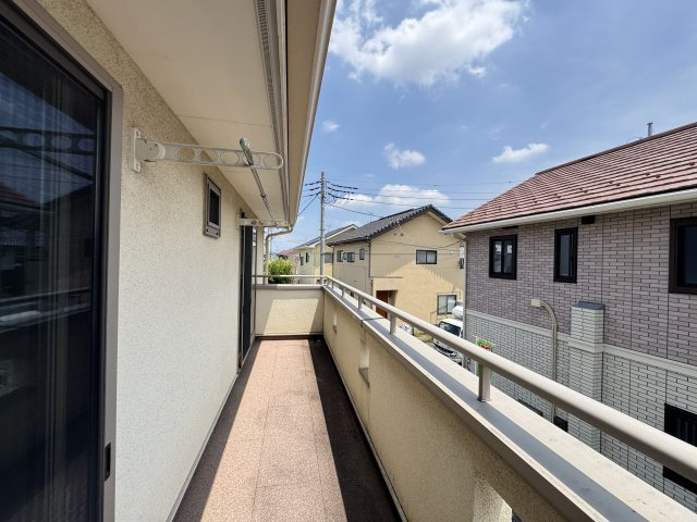 前橋市箱田町　中古住宅のバルコニー|前橋市箱田町　中古住宅