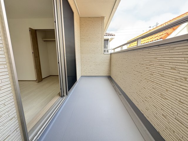 豊見城市渡橋名浜原（全39棟）22号棟のバルコニー|22号棟　インナーバルコニー♪（バルコニー2ヶ所付き）
