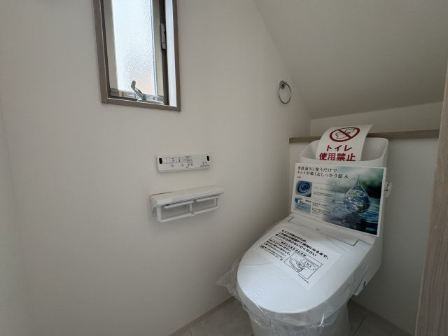 豊見城市渡橋名浜原（全39棟）22号棟のトイレ|22号棟　温水洗浄便座♪