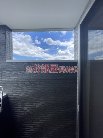 CBヴィレッタ津福駅前のバルコニー|広々としたバルコニーです
