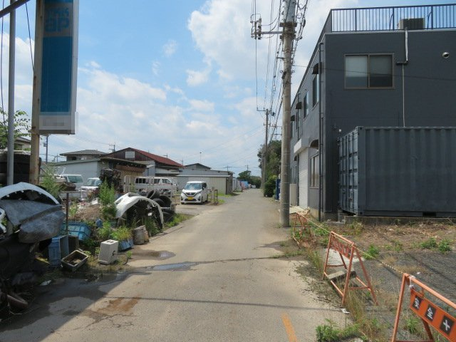 所沢市大字中富の工場