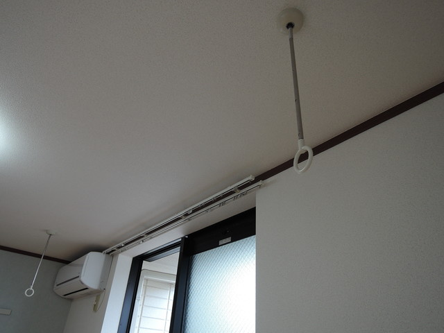 アルページュの設備|★便利な室内物干しフック★