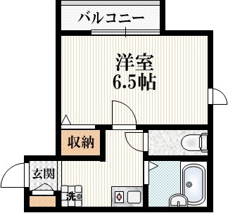 アルページュの間取り|★明るい角部屋★