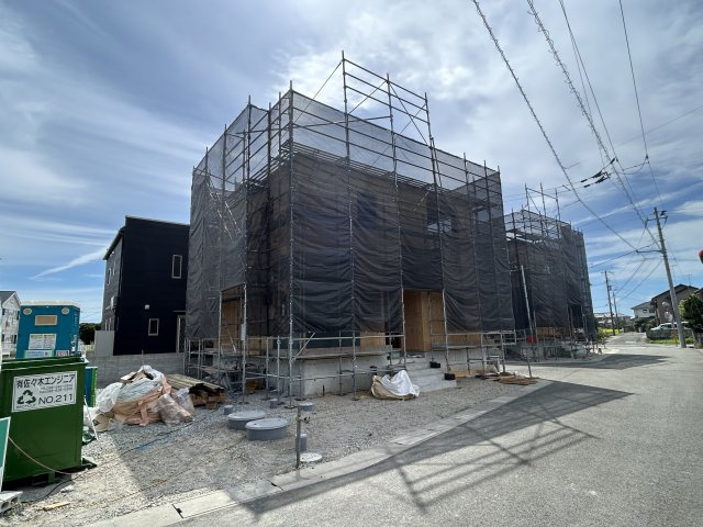 阿南市那賀川町北中島　第1号棟新築戸建ての外観