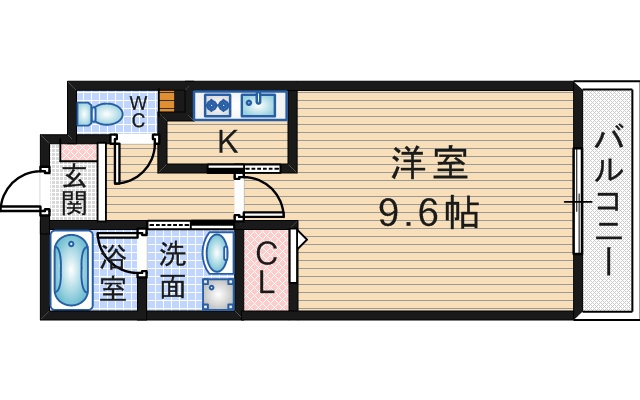 キリベアートの間取り