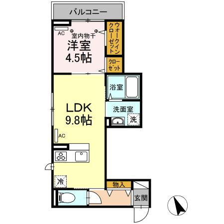 【間取り】 | Dレジデンス大和田