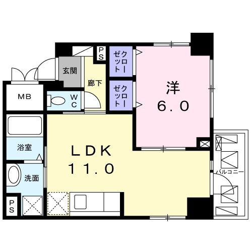 リバブルＫの間取り