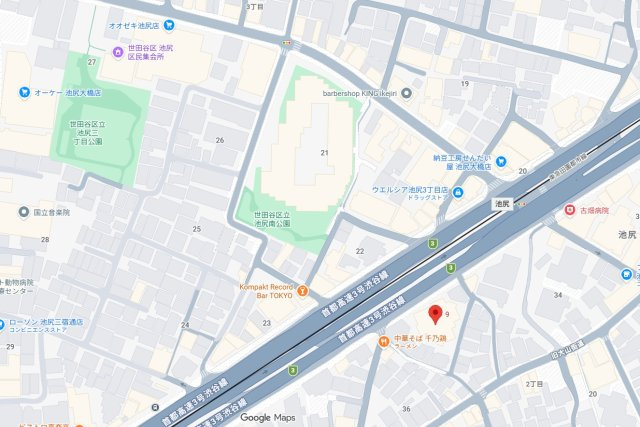 マンション池尻の地図