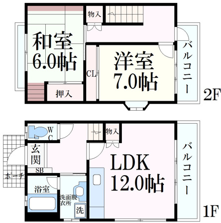 親王塚テラスハウス