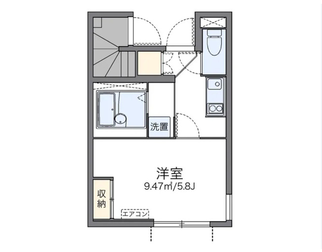 【間取り】 | ハイツサングリーン